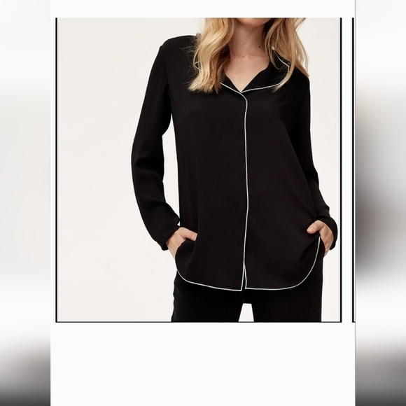 Aritzia Tops - Aritzia Babaton Rena terracotta  popover blouse In xxs